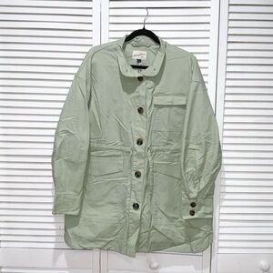 Universal Thread Light Green Utility Jacket Size XL